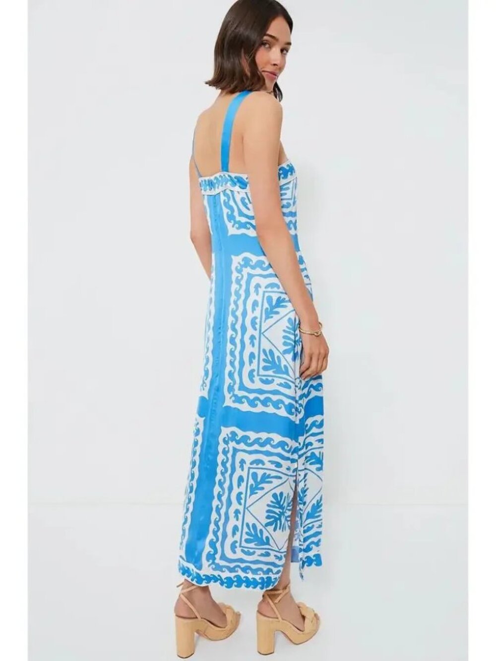 Anna Cate Abigail Maxi Dress in Bandana Size Medium - Picture 2 of 6